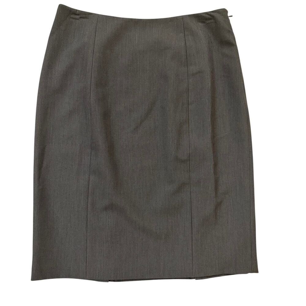 AList Alvin Valley Grey midi skirt with side slit